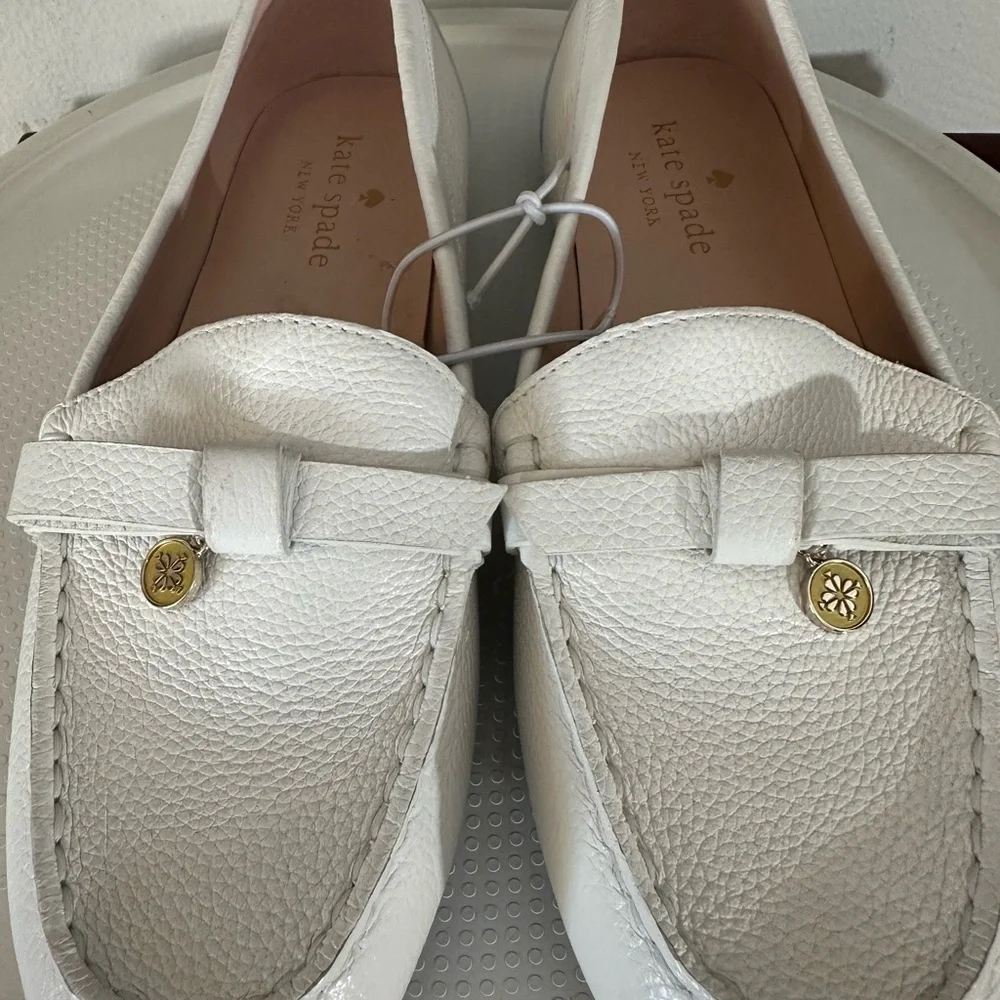 🆕Kate Spade DESI Bow Leather Loafers